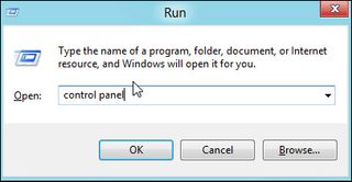 Launch Control Panel in Windows 8