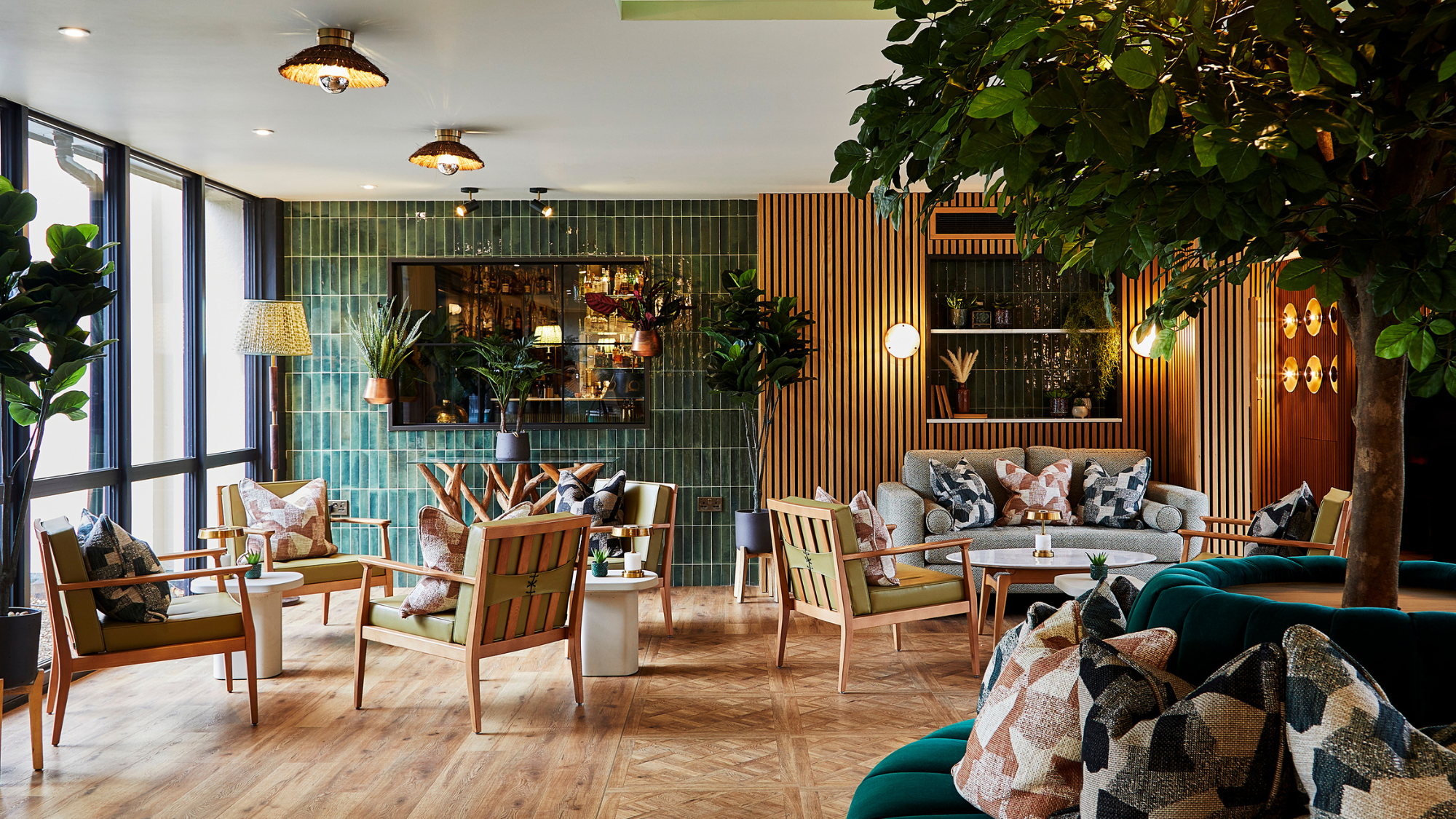 Burnham Beeches hotel reception lounge