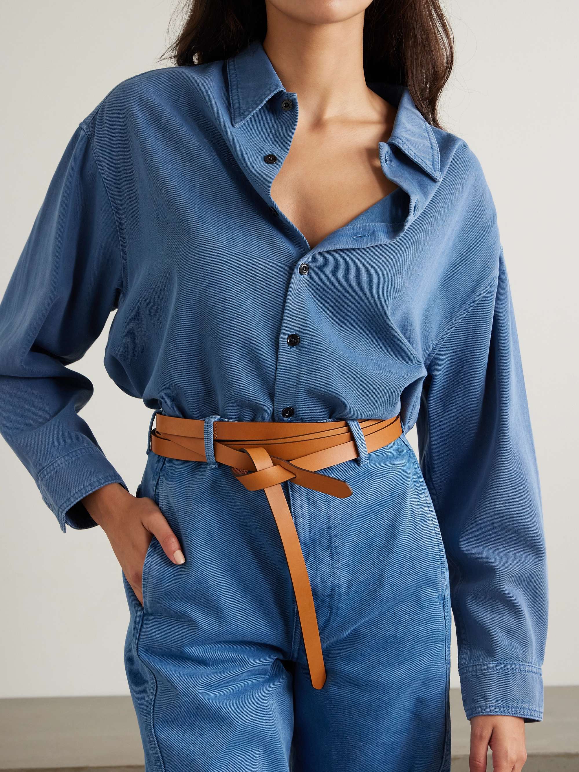 Lonny Leather Belt