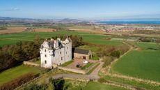 Scottish castle with acres of land around it