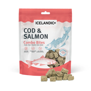 Icelandic+ Grain-Free Cod & Salmon Combo Bites Dog Treats