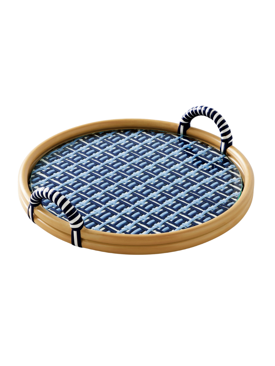 Hill House x Williams Sonoma , Azzura Woven Tray