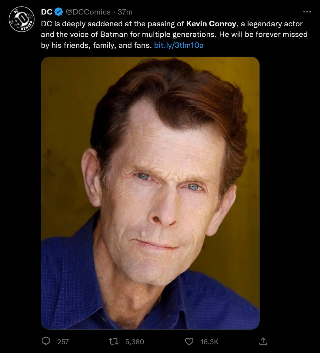 Batman voice actor Kevin Conroy has died | PC Gamer