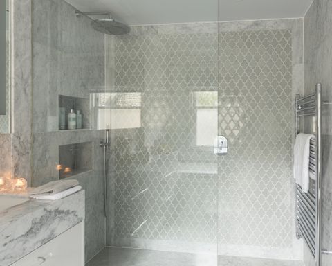 15 Shower Tile Ideas Homes Gardens, Tile Designs For Shower