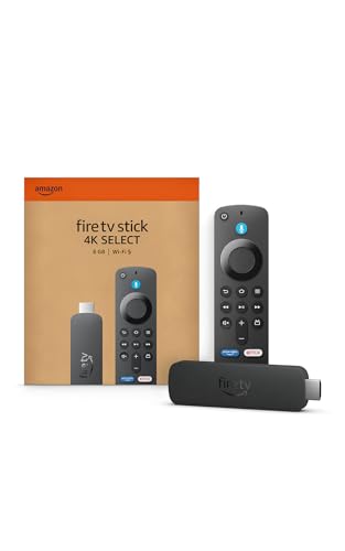 Amazon Fire Tv Stick 4k Select (newest Model), Start Streaming in 4k, Ai-Powered Search, and Free & Live Tv, Find Shows Faster With Alexa+