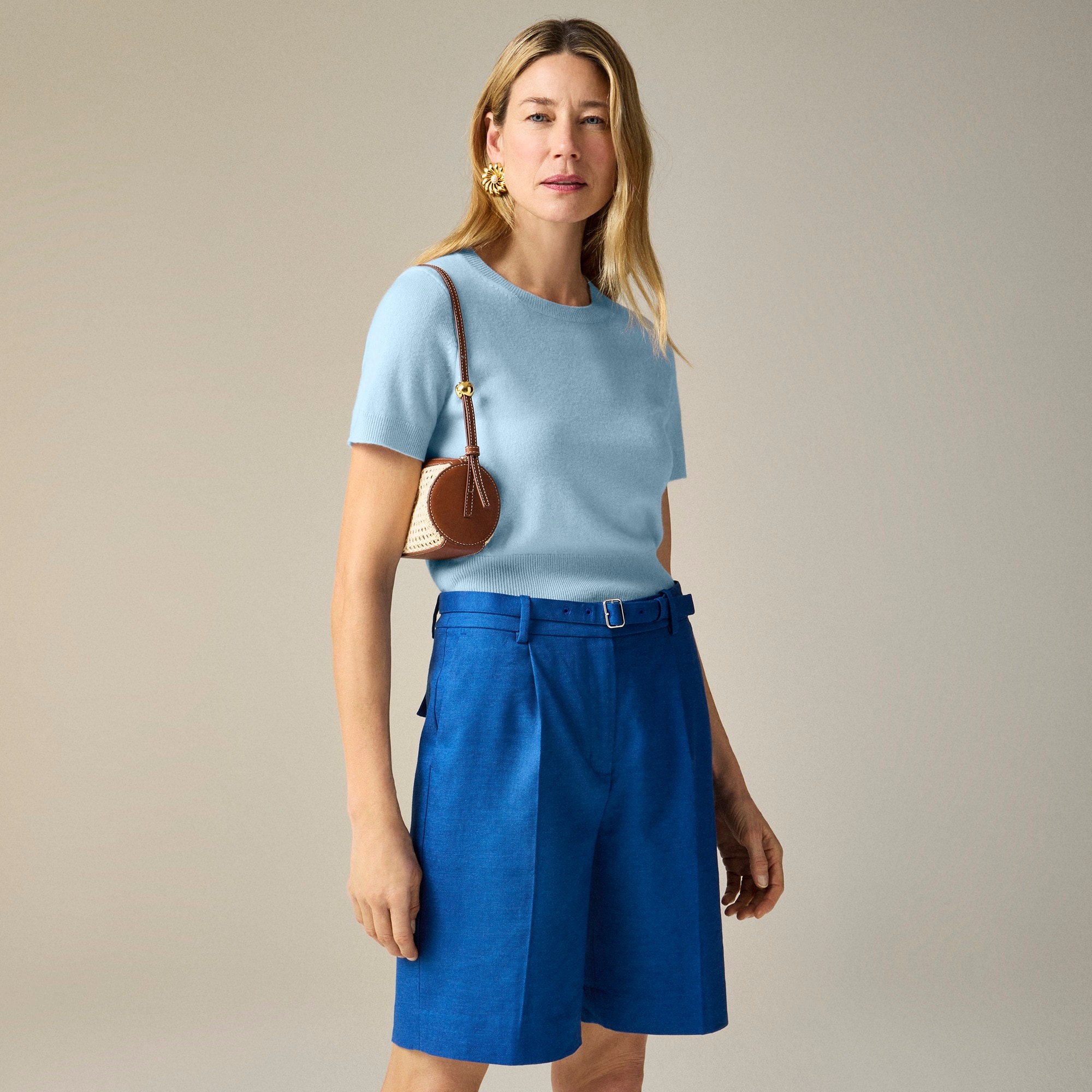 J.Crew, Cashmere Shrunken T-Shirt