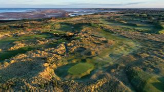 West Lancashire Golf Club from above