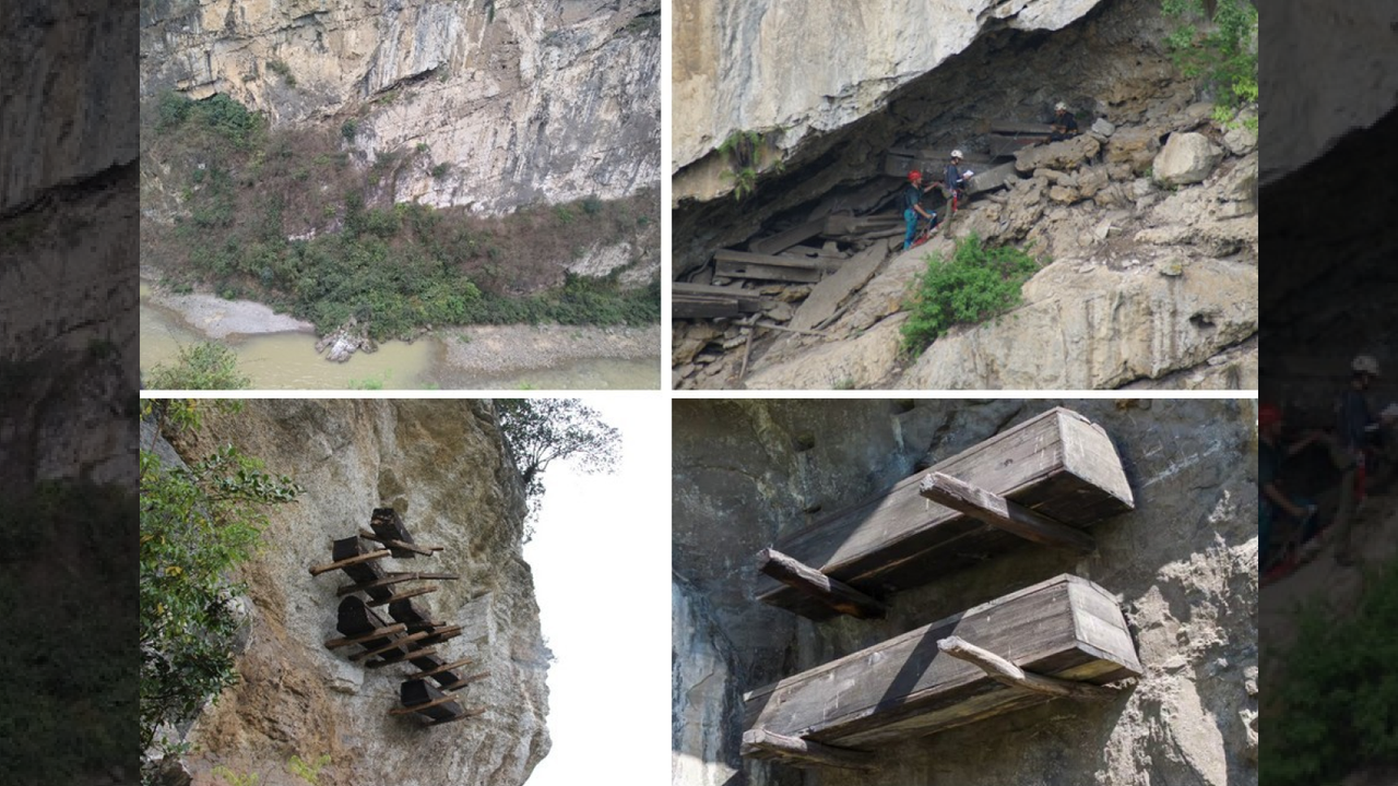 Ancient 'hanging coffin' people in China finally identified — and their descendants still live there today