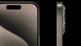 iPhone 15 Pro titanium
