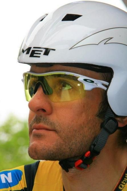 Sergio Pardilla (MTN-Qhubeka) is not exactly built for time trials, uphill is his speciality