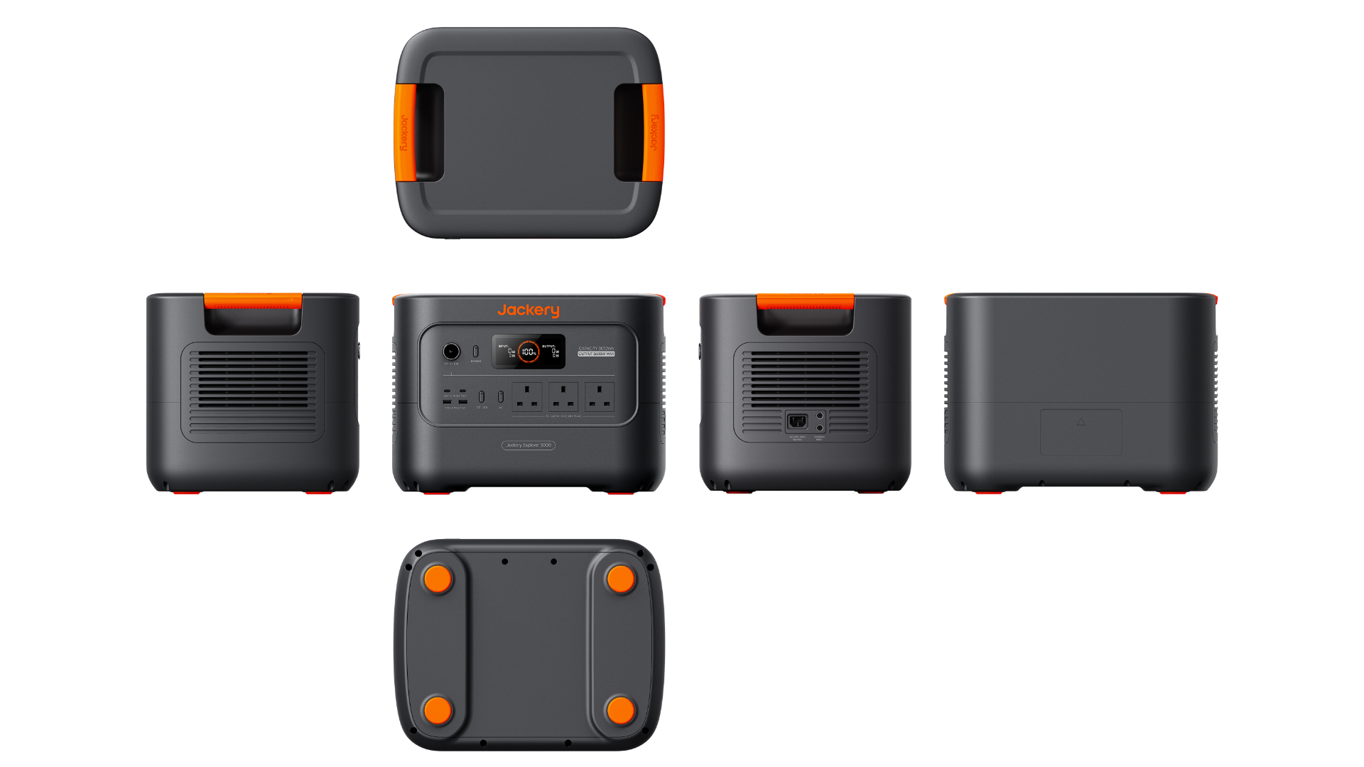 Jackery Explorer 3000 V2 on white background