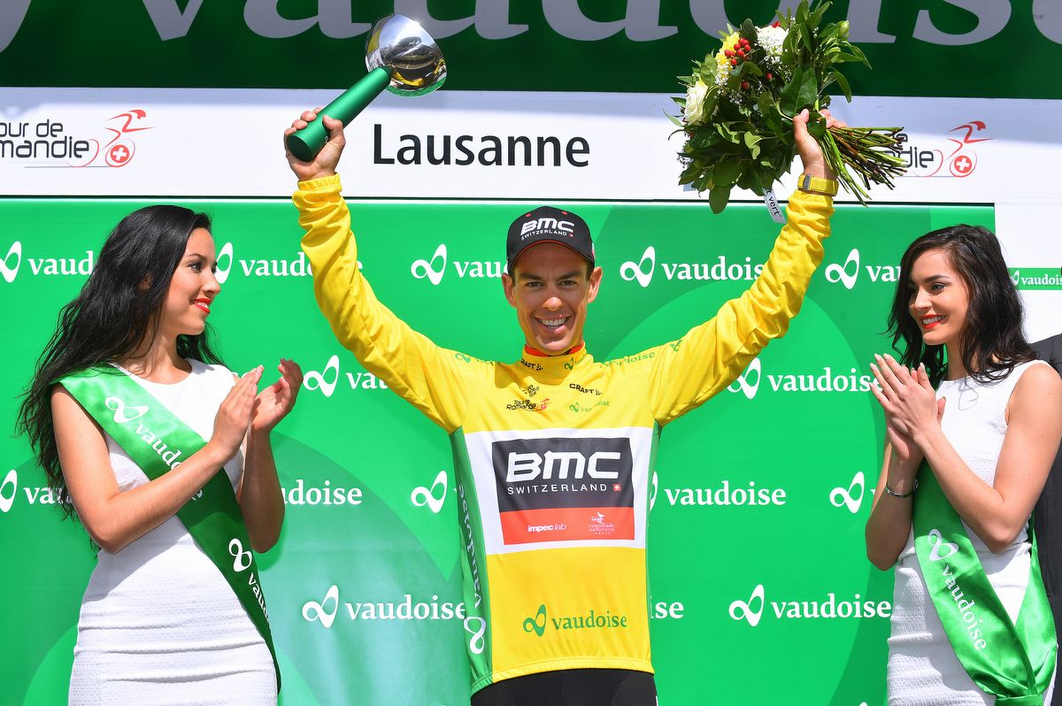 Overall winner Richie Porte in yellow
