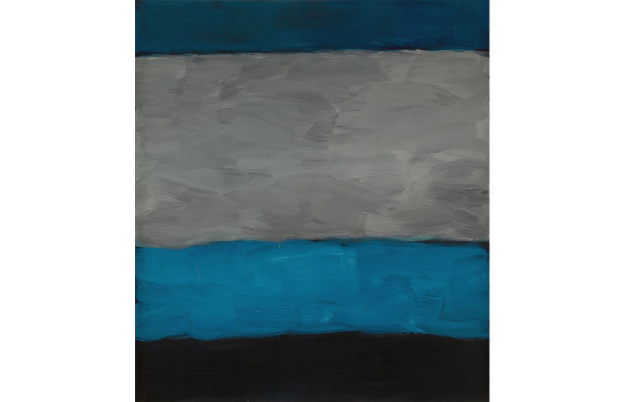 &#039;Landline Gray&#039; by Sean Scully.