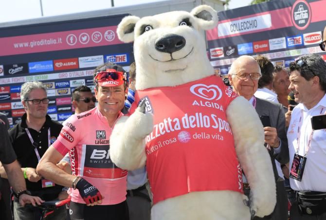 Cadel Evans (Team BMC) at the start of stage 11 of the Giro d'Italia