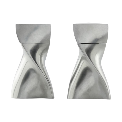 Zaha Hadid Design, Duo Metallic Salt and Pepper Grinders