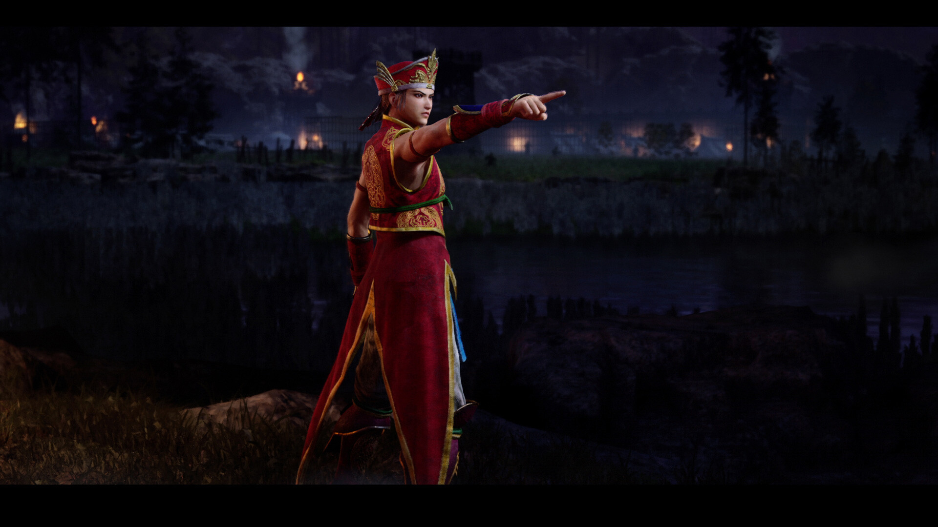 A character in Dynasty Warriors 3: Complete Edition Remastered.