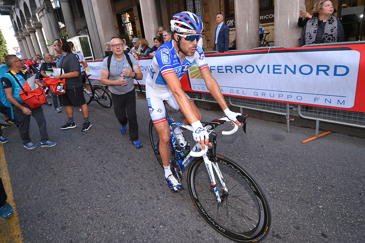 Thibaut Pinot was pipped on the line and took second