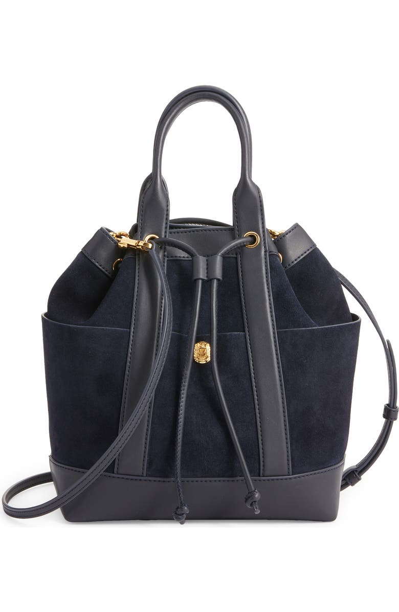 Goody Suede &amp;amp; Leather Bucket Bag