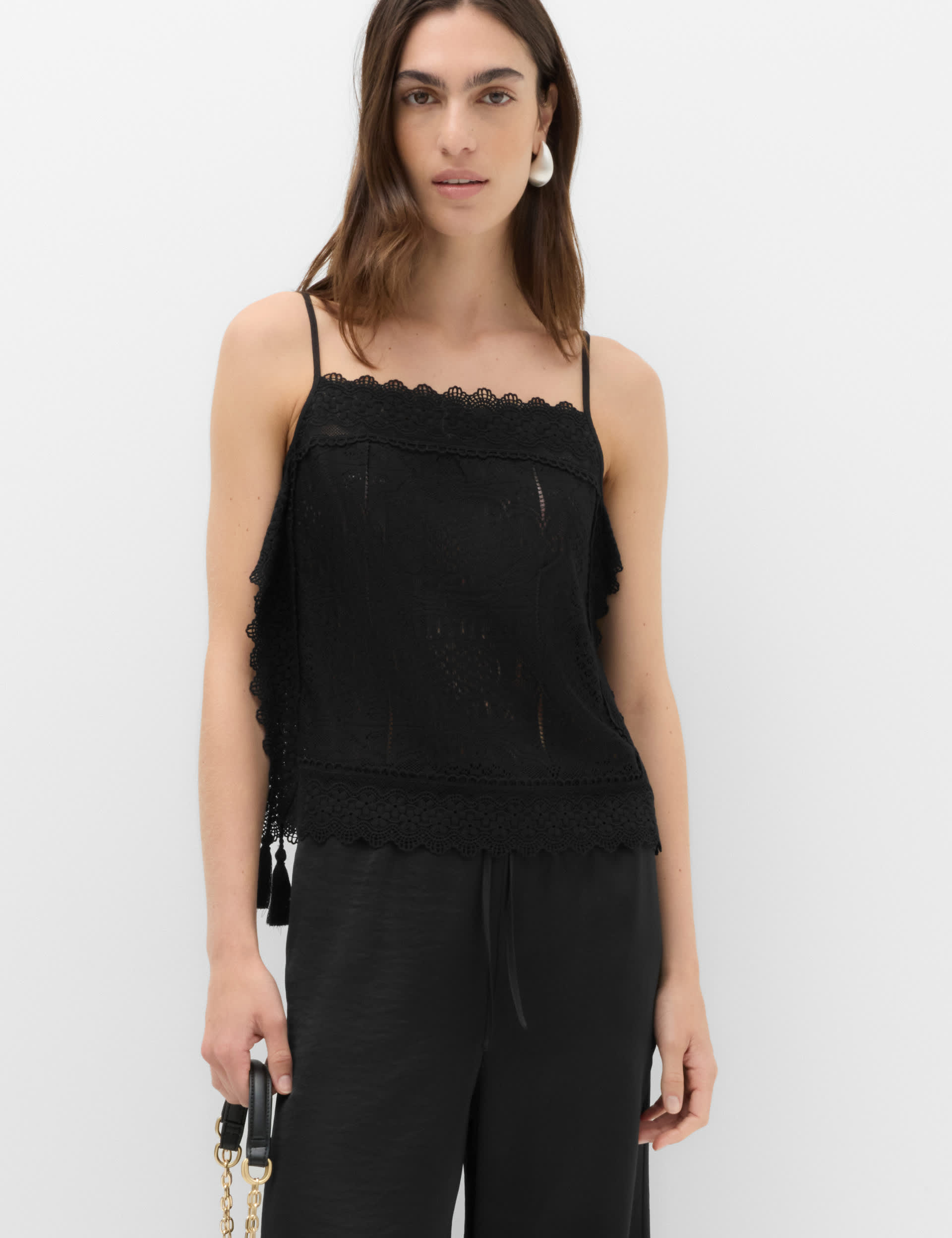 Broderie Cutwork Cami Top