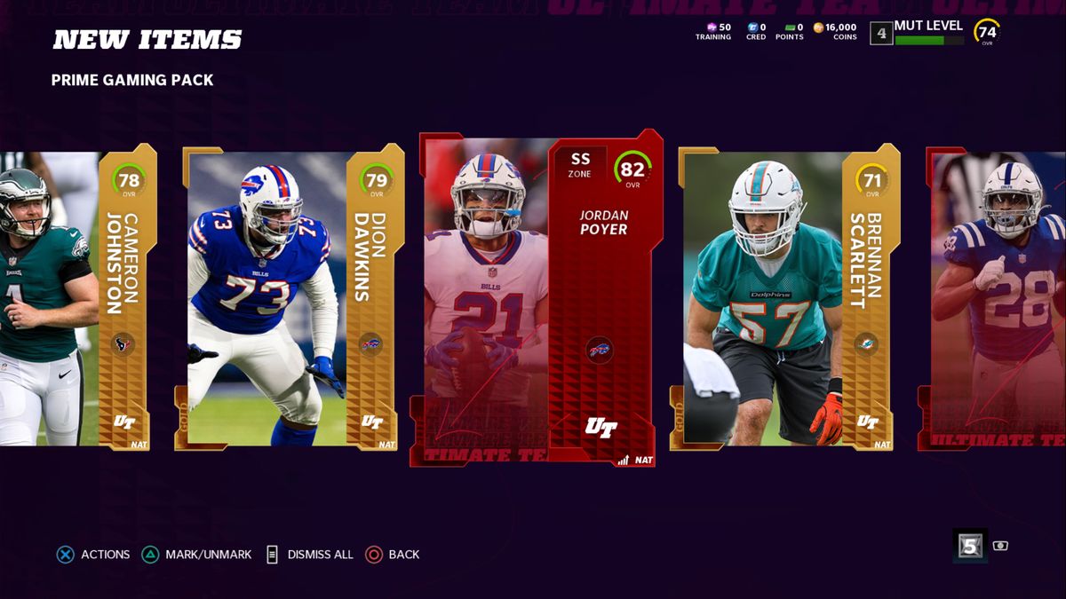 How to get free MUT cards using the Madden 22 Prime Gaming Pack ...