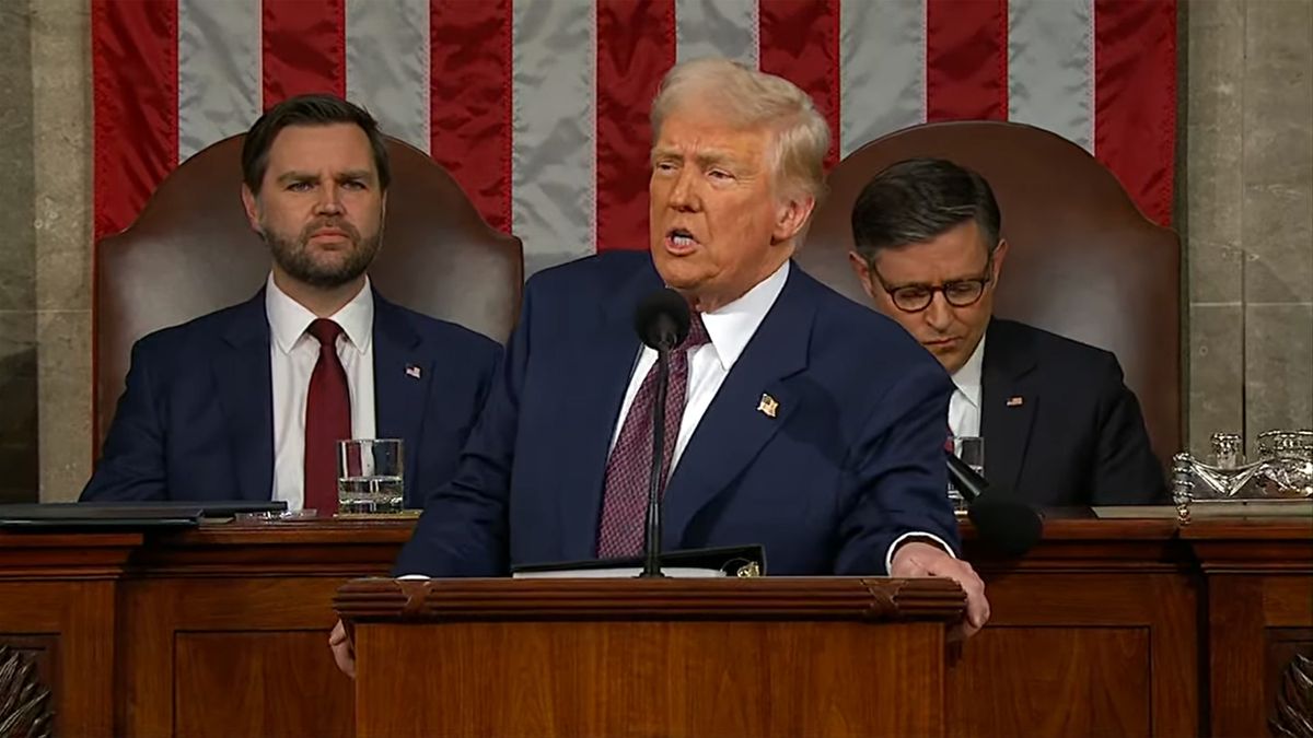 Donald Trump speech to joint Congress