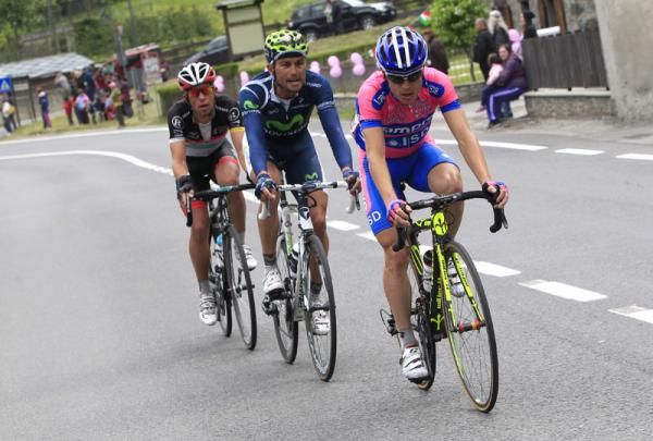 Damiano Cunego (Lampre) attacked but paid for it later