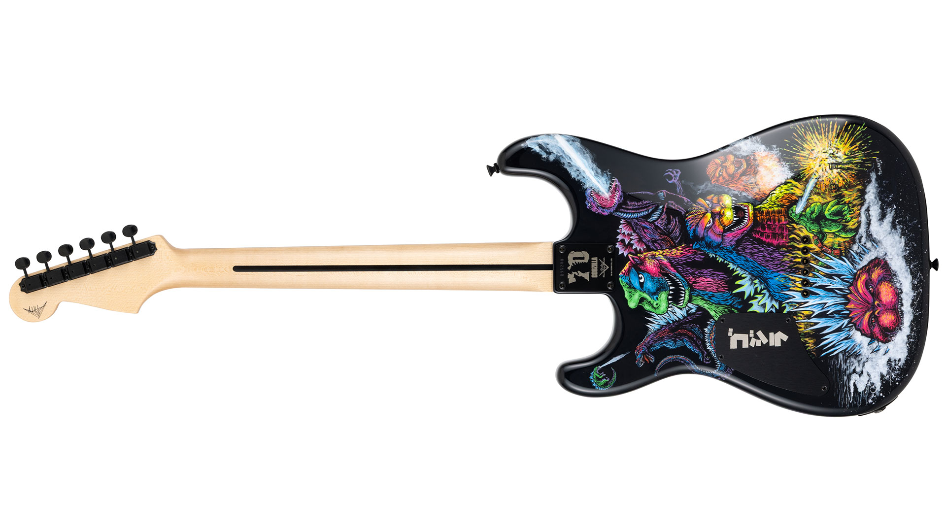 Fender Limited Edition Masterbuilt Godzilla Stratocaster rear
