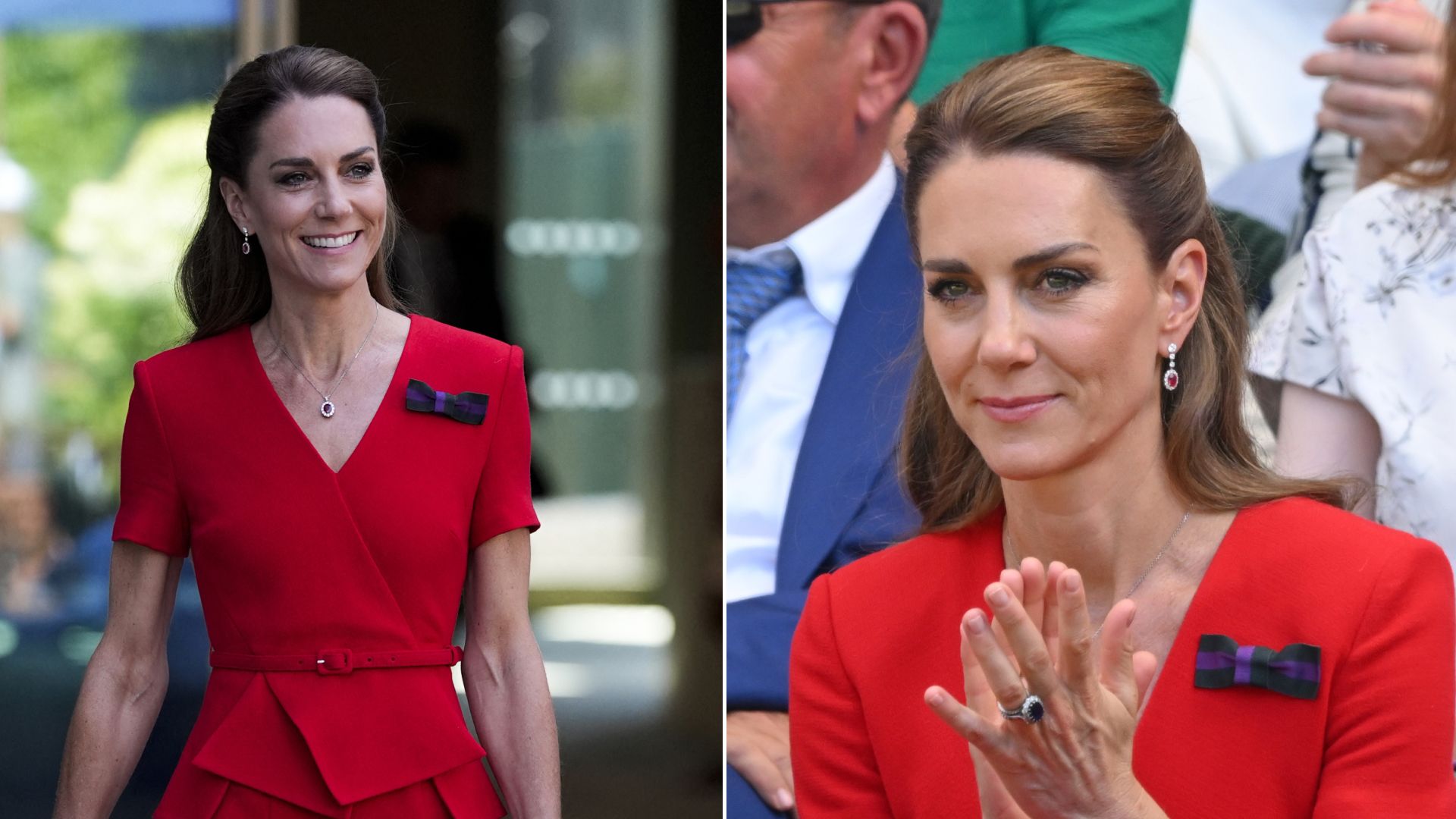 Princess Kate Styles the Strawberry Red Trend at Wimbledon 2026 | Marie Claire
