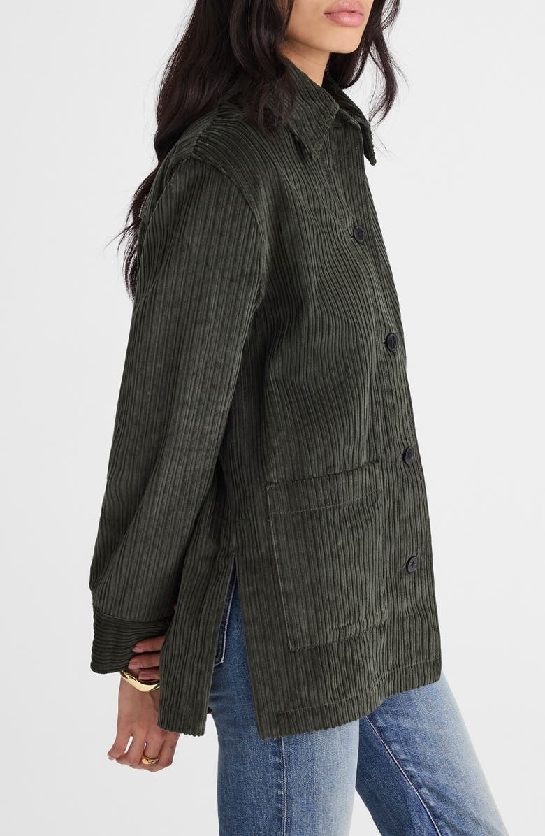 Variegated Corduroy Chore Jacket