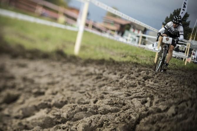 Riding through the mud