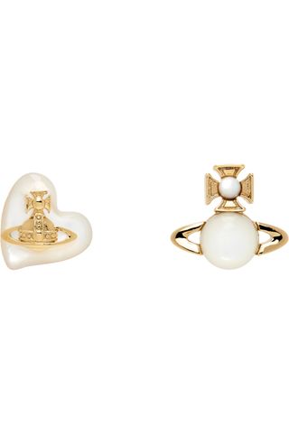 Vivienne Westwood, Gold Thomasina Earrings