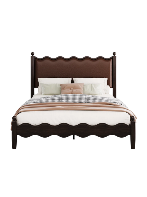 Ines Wood Bed Frame 