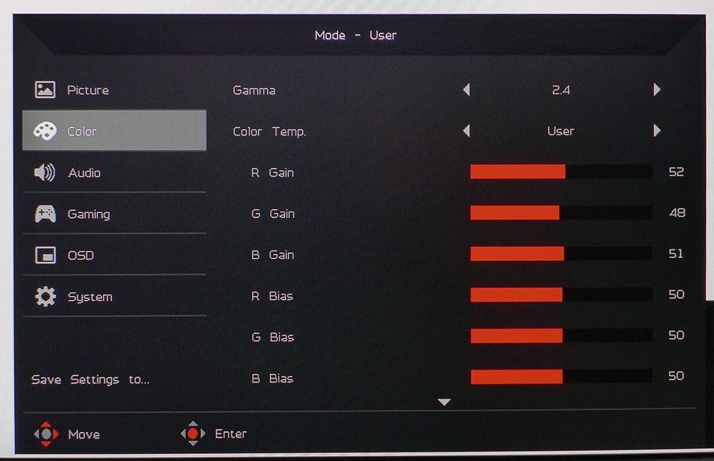 Acer Predator XB273U