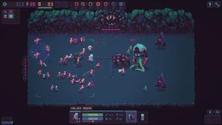 Une image tirée du jeu des autobattler tactics roguelike Despot