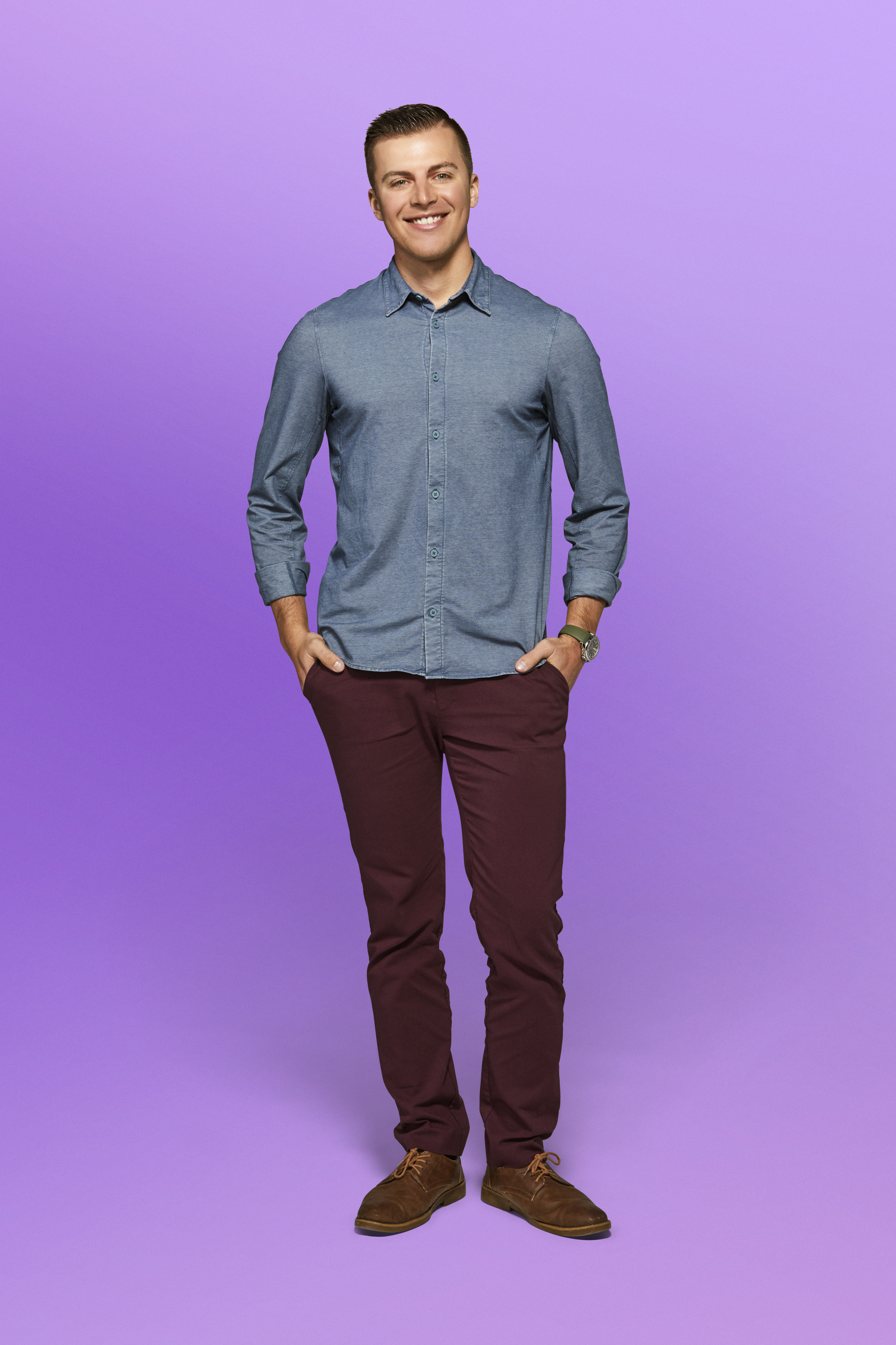 Love is Blind Season 9. Nick Amato in Love is Blind S9. Cr. Adam Rose/Netflix Â© 2025