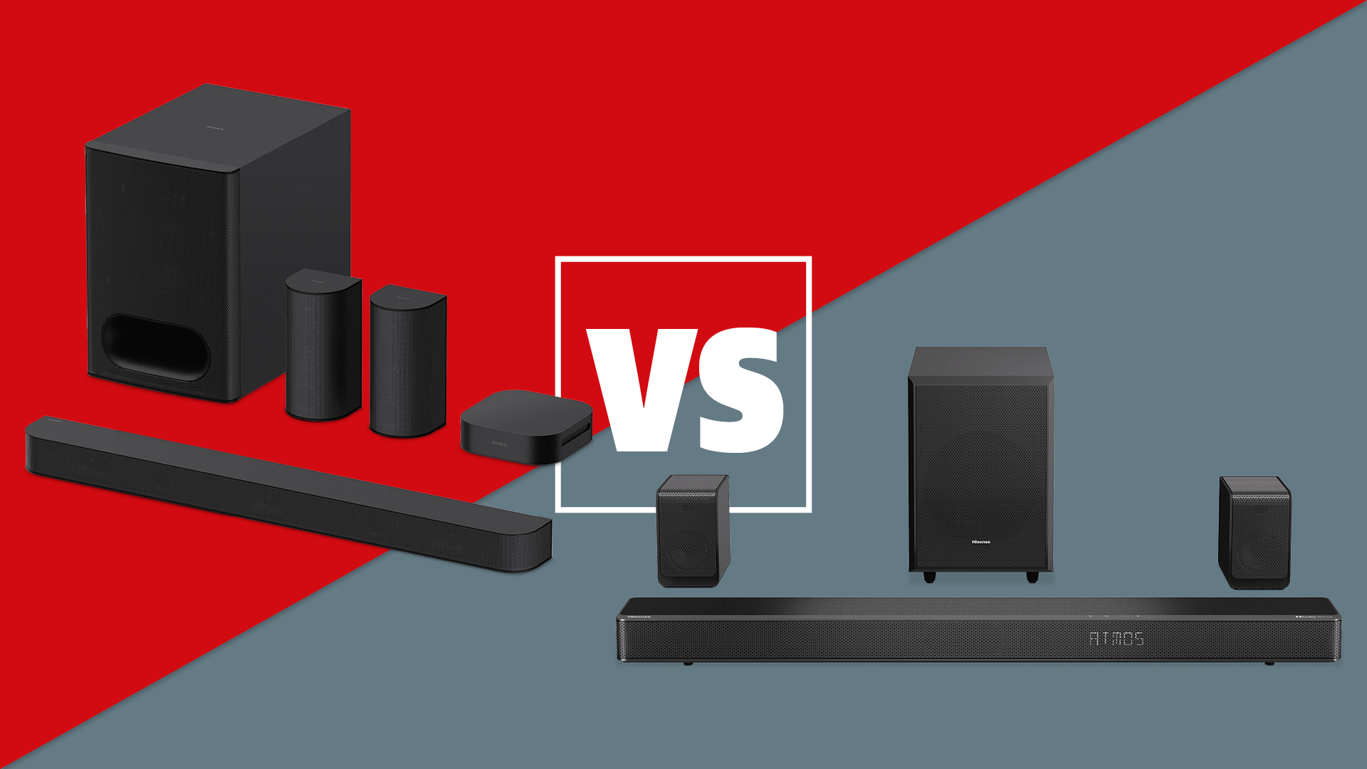Two affordable Atmos packages promise room-filling surround sound &ndash; but which one deserves a place under your TV?