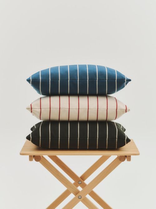 Outdoor Market Striped Woven Sofa Cushion 