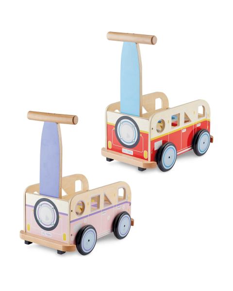 Little Town Wooden Baby Walker