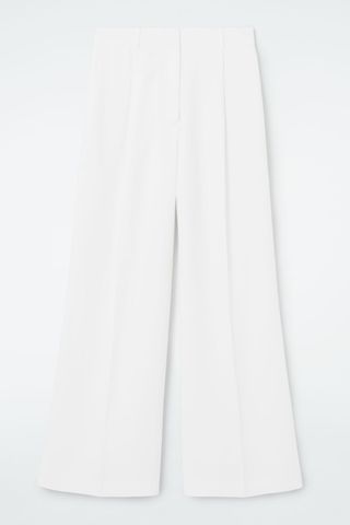 Tailored Linen-Blend Trousers