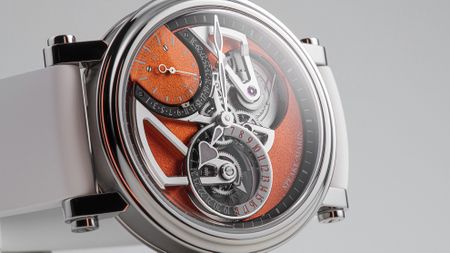 The Speake Marin Dual Time Openworked Terracotta