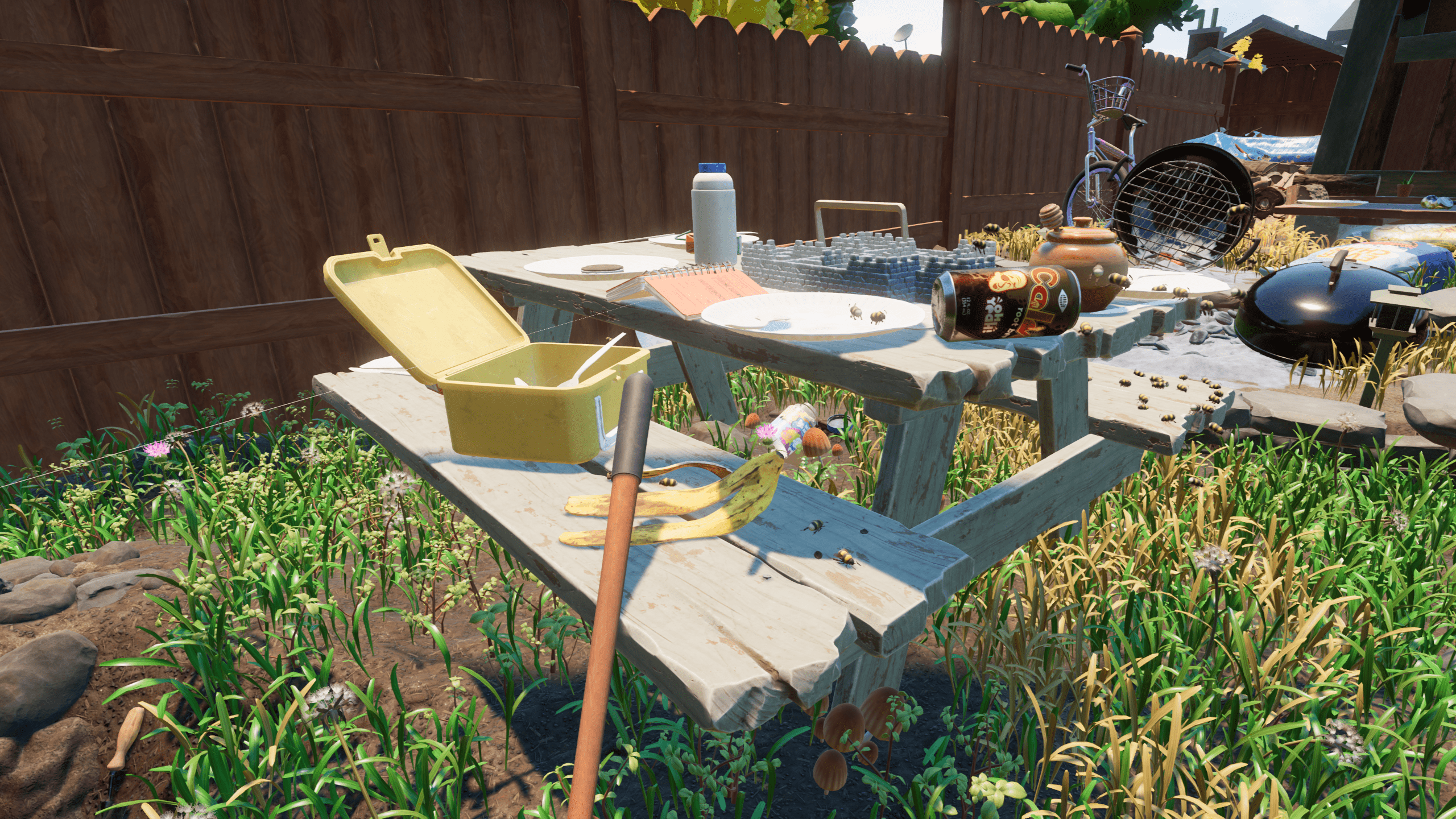 Grounded's Picnic Table