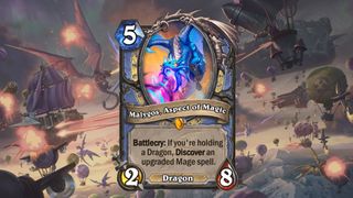Hearthstone Malygos Aspect of Magic Dragon Card Legendary