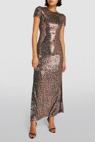 Palm Angels Sequinned Maxi Dress