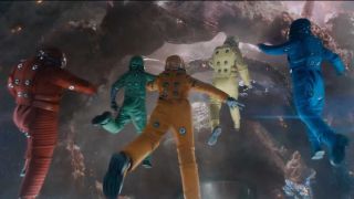 The team in space suits in Guardians of the Galaxy Vol. 3.