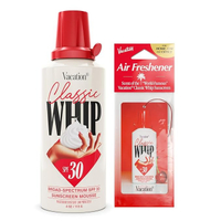 Vacation  Classic Whip SPF 30 & Air Freshener Bundle (Was $23) 