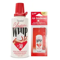 Vacation  Classic Whip SPF 30 & Air Freshener Bundle (Was $23) 