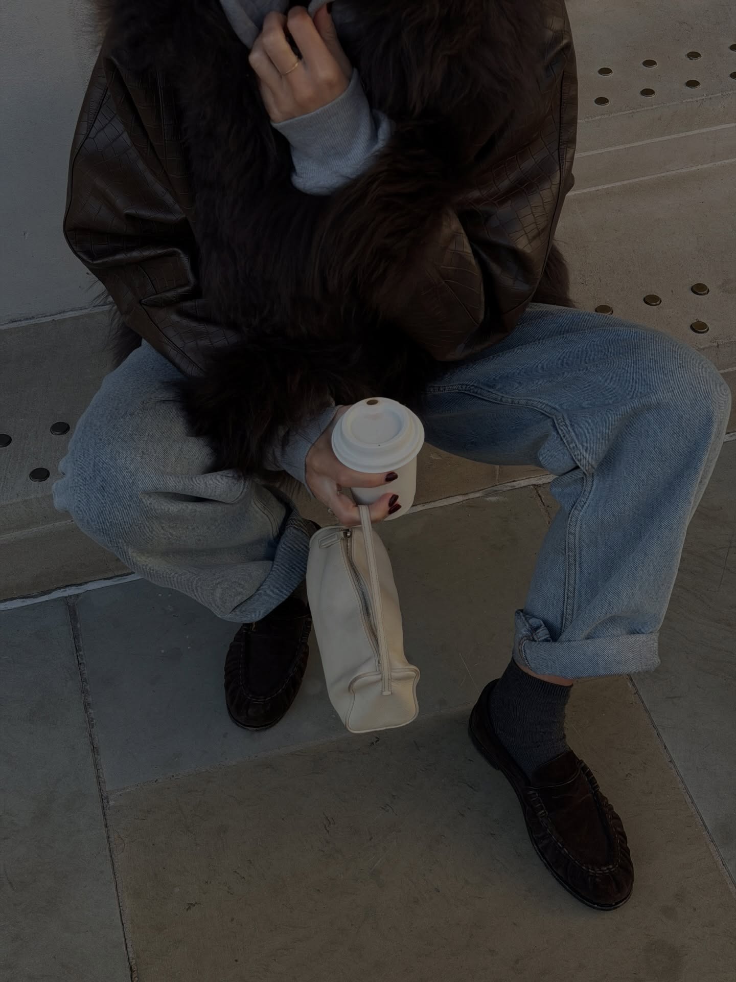 @hannahlewisstylist wearing the soft loafer trend 2026