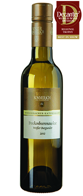 Winzer Sommerach Katzenkopf Wei&Atilde;burgunder Trockenbeerenausle