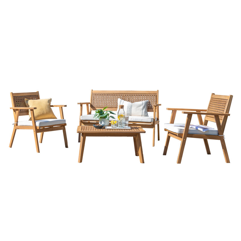 17 Stories Choncey Brent Lounge Set With Cushions & Reviews | Wayfair.co.uk