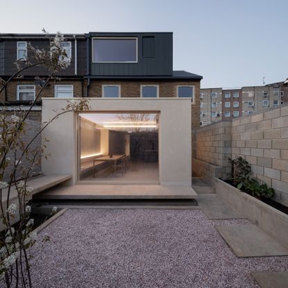 Spitalfields house minimalist rear extension